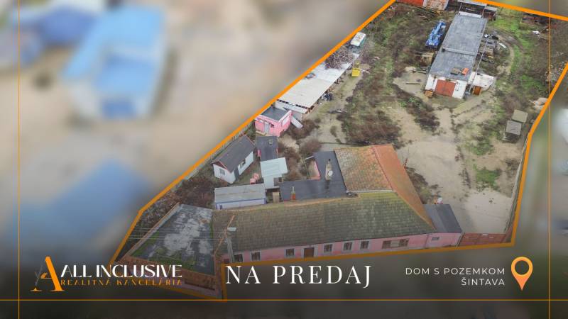 For sale: family house with older buildings and a courtyard in Šintava.