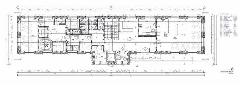Interior layout with wellness facilities, living area, and utility room for residential plots.