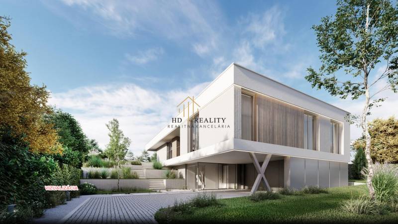Modern villa amidst greenery, Plots - living in Horná Mičiná, ideal for family living.