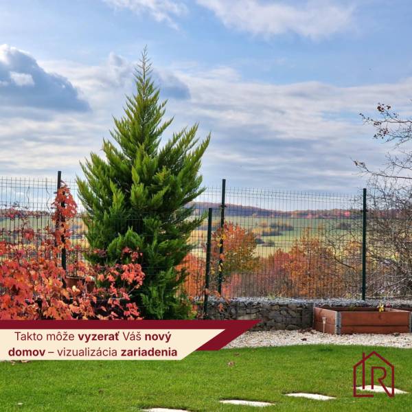 Garden in Košice - Lorinčík district on Pod Hájmi Street, view of nature.