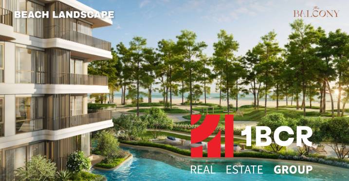 Construction of apartments in Phuket with sea views and landscaped garden.