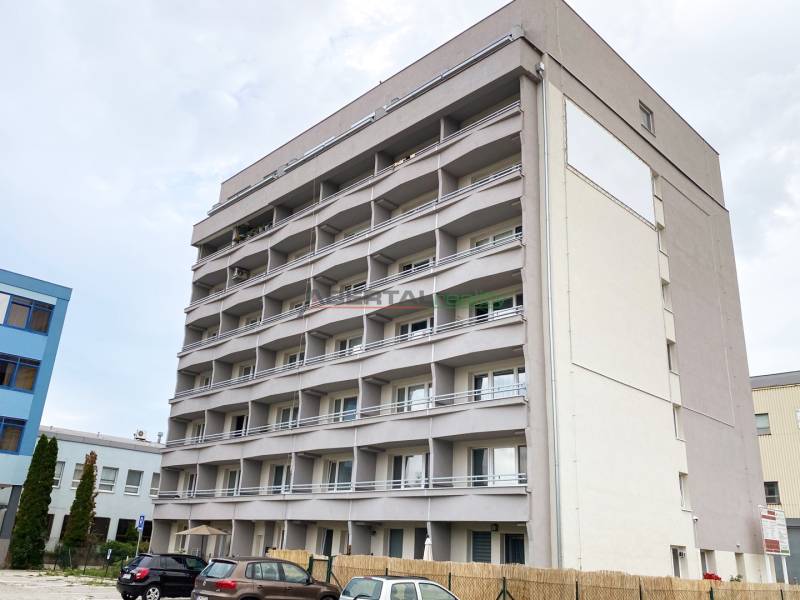Apartment building in Bratislava - Ružinov with six floors and parking.