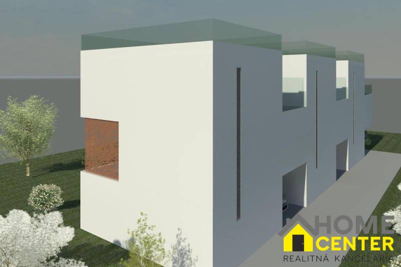 Villa in Čiovo with minimalist design and green garden.