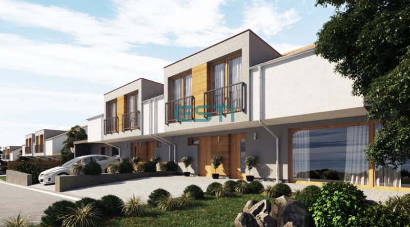 Family houses in Višňové on Višňové Street, with elegant facades and landscaped gardens.