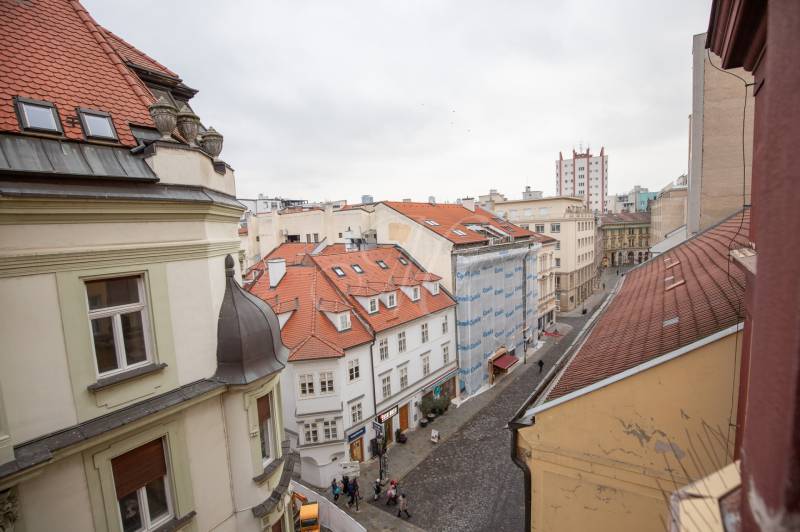 View from a 3-room apartment on Laurinská Street in Bratislava - Old Town.