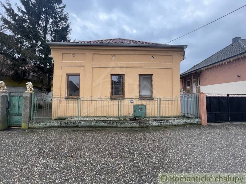 A family house in Neded with a simple facade and a metal fence.