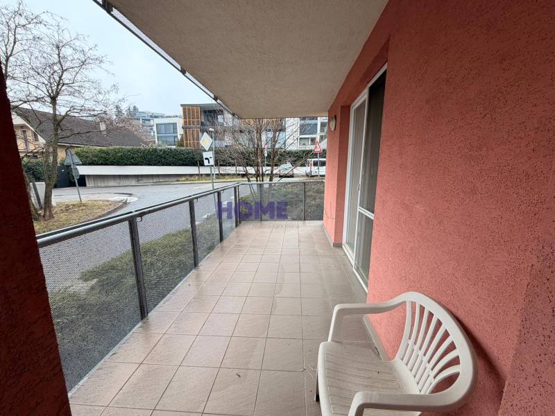 Terrace of a 3-room apartment on Na Zlatej nohe Street in Bratislava - Nové Mesto.