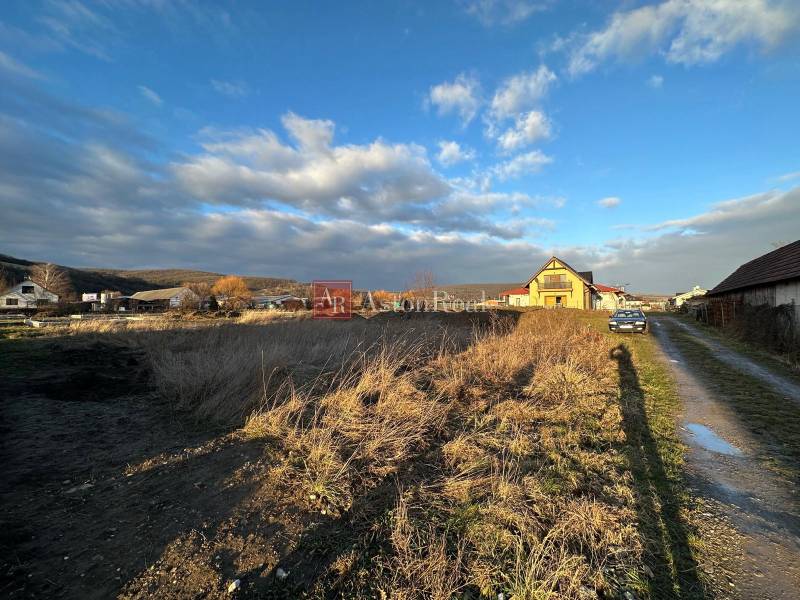 Plots - housing on Poľnohospodárska Street in Trenčín, with a visible family house and road.