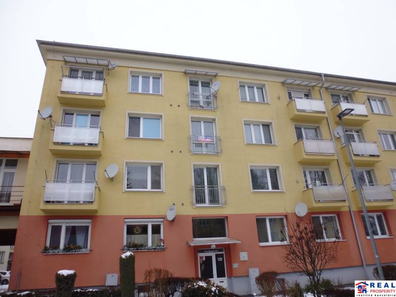 Apartment building on 17. novembra Street in Prešov, offering 1-bedroom apartments.