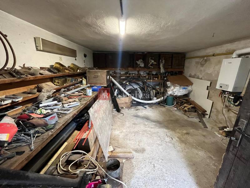 Storage space in a family house full of various tools and materials.