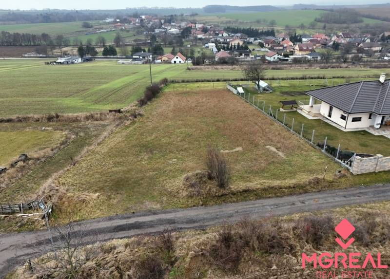 Land view in Kuzmice on Ticha Street, ideal for living.