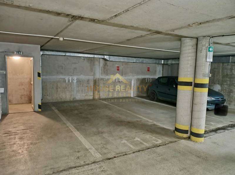 Underground parking space with designation in Bratislava - Staré Mesto at Námestie Martina Benku.