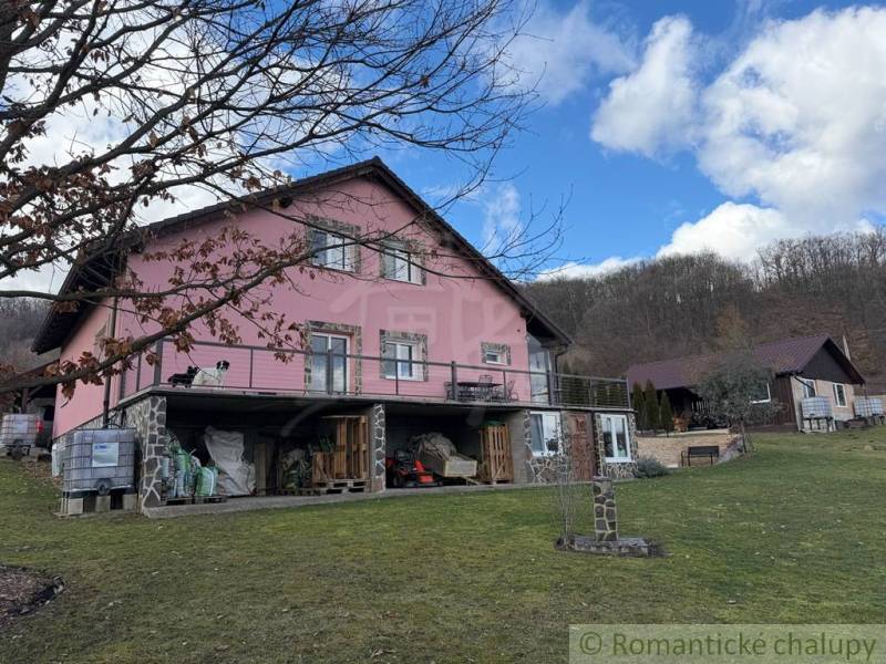 A family house in Lukovištia with a garden and terrace in a natural setting.