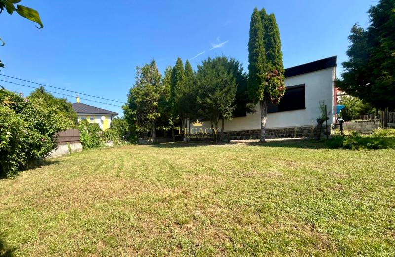 Garden at a family house on Trenčianska Street in Ivanka pri Dunaji.