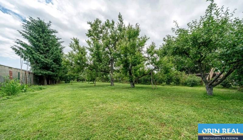 Garden with fruit trees on plots - living on Okružná in Bernolákovo.