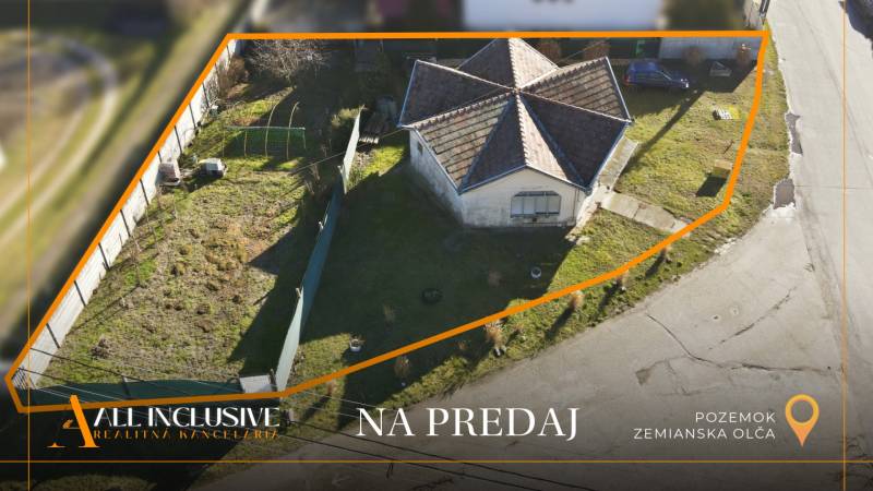 Plots - residential in Zemianska Olča with a house and garden for sale.