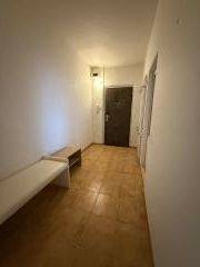 Interior of a 3-room apartment with a wooden decor floor, Certified Verified Member.