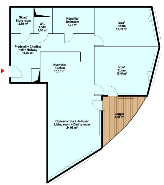 Bratislava - Staré Mesto Two bedroom apartment Sale reality Bratislava - Staré Mesto