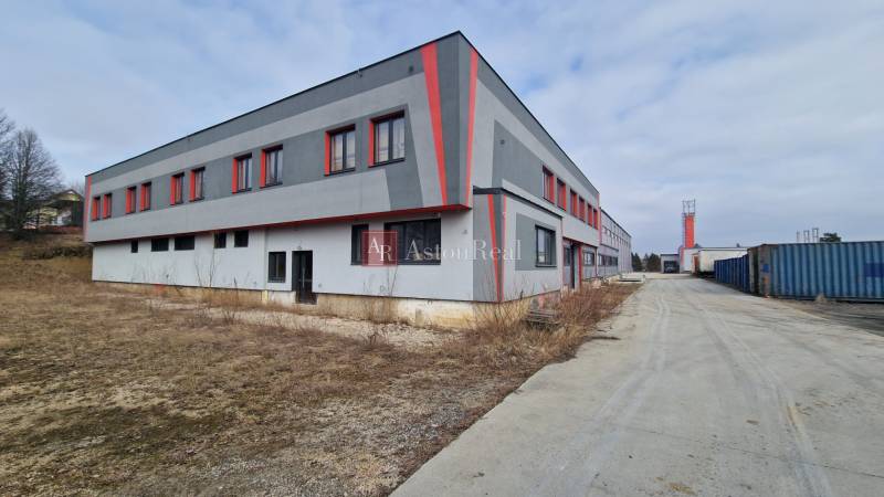 Industrial building on Východná Street in Poprad with warehouses and halls.