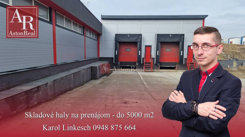 Warehouses and halls for rent with loading ramps, Poprad, Východná. Contact the lessor.