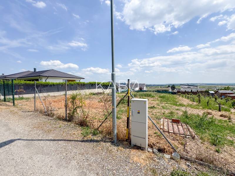 Land - residential on Pod Agátmi Street in Štitáre with a view of the surrounding countryside.