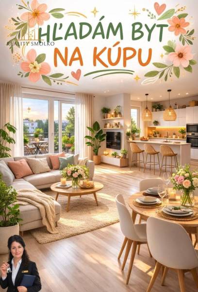 A stylish interior of a 2-room apartment with a wood-decor floor and elegant details.