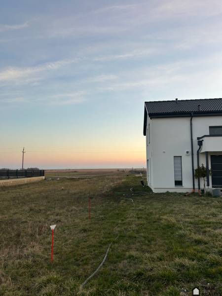 Exterior of the house in Neusiedl am See suitable for residential plots.