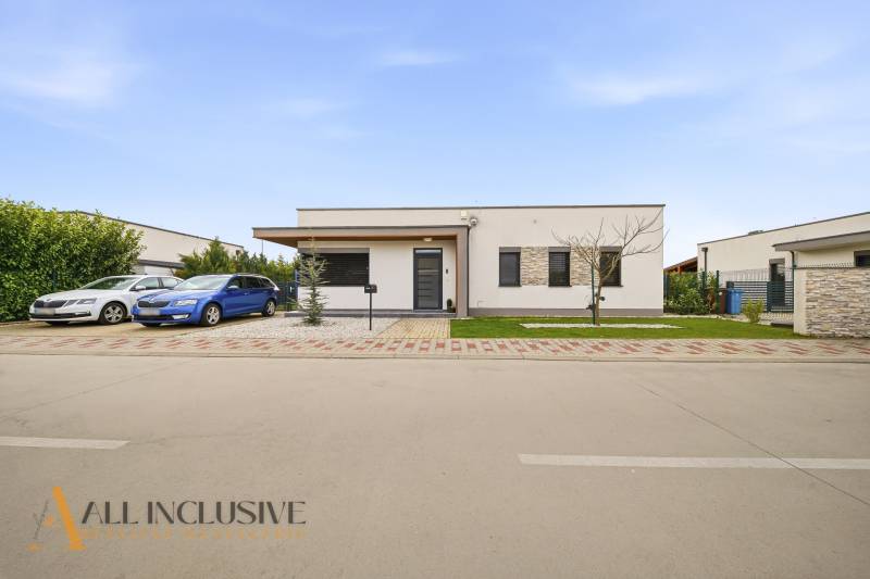 A family house in Dunajská Streda with parking and a modern exterior.