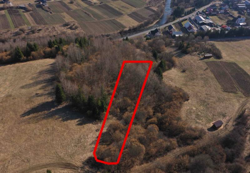 Agricultural and forest lands in Námestovo surrounded by trees and rural landscape.