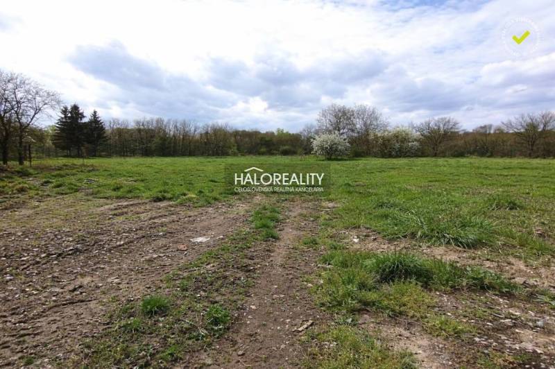 An open plot in Jur nad Hronom suitable for living, surrounded by trees and greenery.