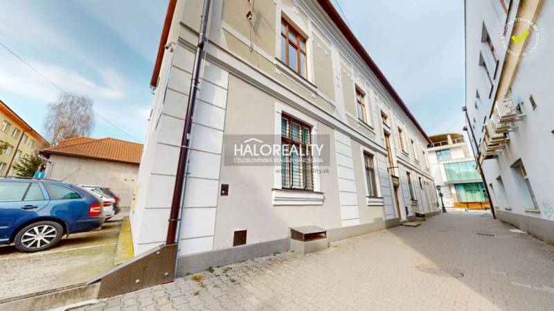 Commercial premises in Rimavská Sobota with parking and access road.