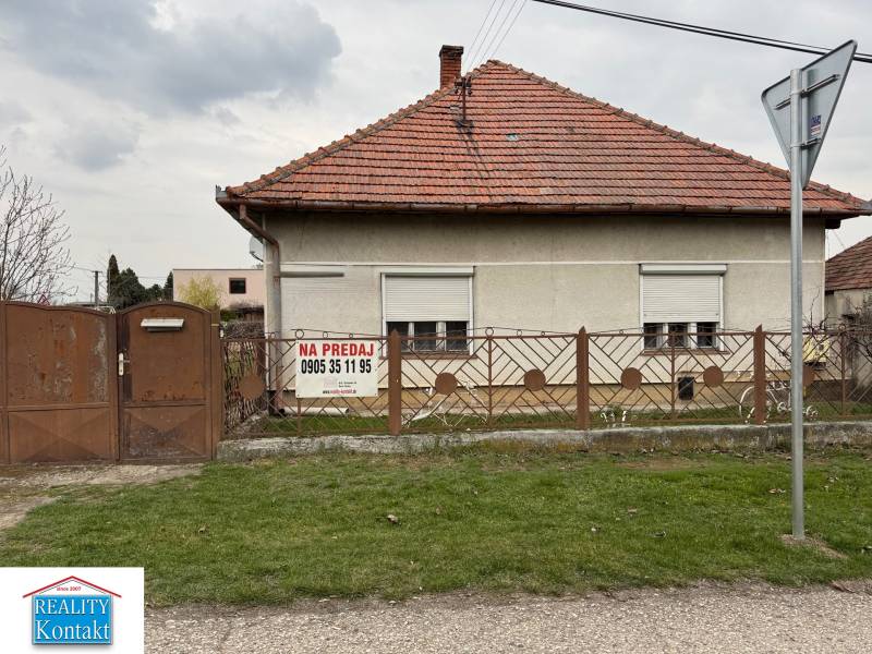 A family house on Bočná Street in Mojzesovo, marked for sale.