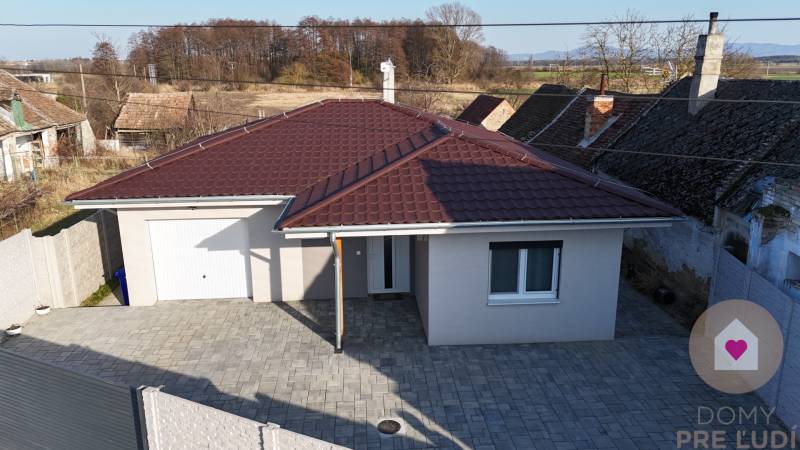 Predaj  3i modernej novostavby RD s tep. čerpadlom, garážou, terasou v obci Malé Leváre pri Malackách