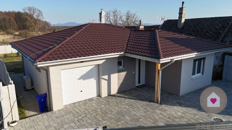 Predaj  3i modernej novostavby RD s tep. čerpadlom, garážou, terasou v obci Malé Leváre pri Malackách