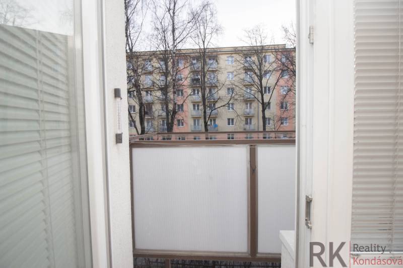 View from the balcony of the housing estate on Hlinkova Street in Košice.