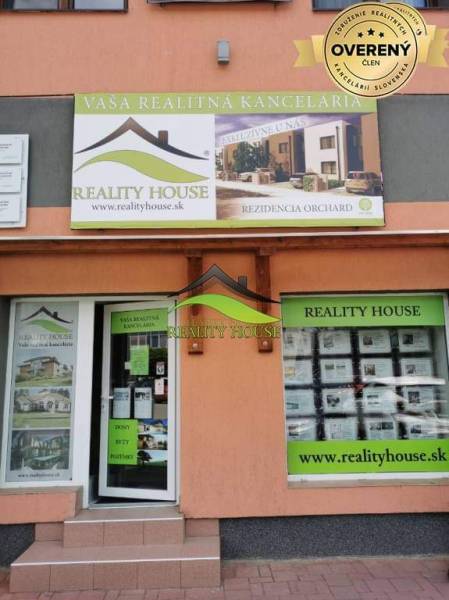 The real estate agency on Hollého Street in Michalovce offers various types of properties.