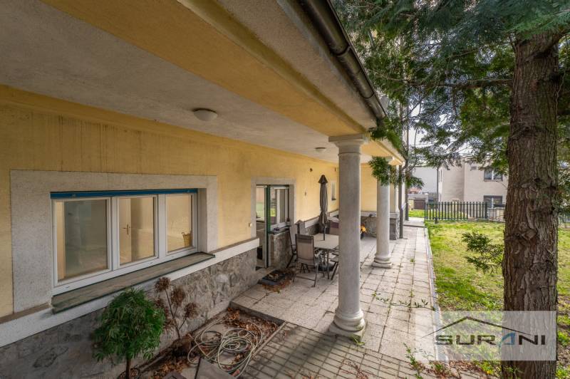 Terrace at a 4-room apartment with an open space on Krčméryho Street in Bratislava - Staré Mesto.