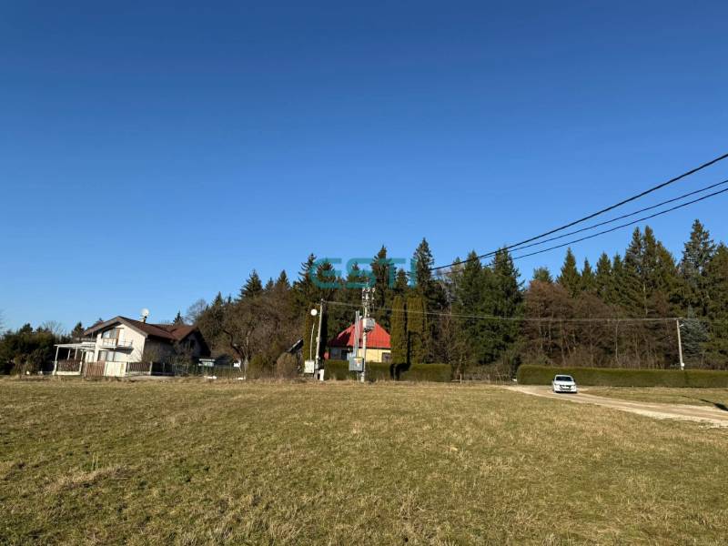 Land for residential use in Kunerad on Borie Street with greenery and houses.