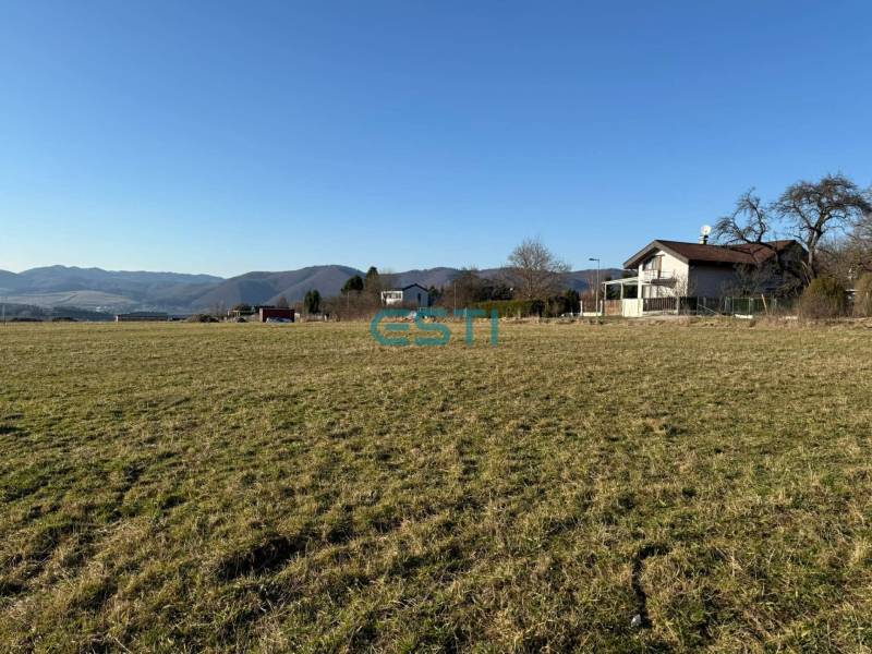 A residential plot in Stránske on Borie Street, close to family houses.