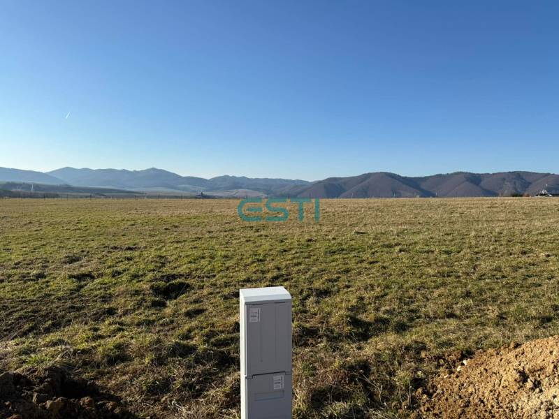 Residential plots in Stránske on Borie Street with a view of the mountains.
