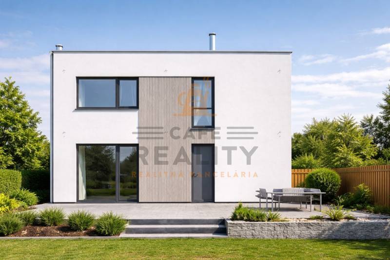 Family house with terrace and garden on a residential plot in Podkerepušky, Bratislava - Záhorská Bystrica.