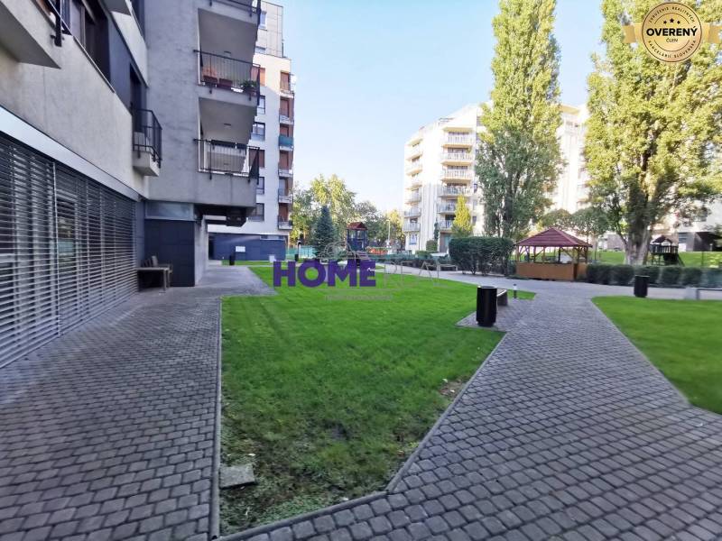 Apartment complex with an inner courtyard on Drieňová Street in Bratislava - Ružinov.