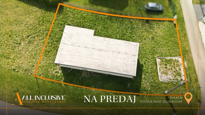 Cottage for sale in Vojka nad Dunajom, with a spacious plot and a quiet location.