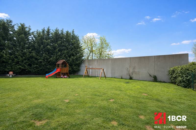 Playground in the garden of a 3-room apartment on Na piesku street, Bratislava - Ružinov.