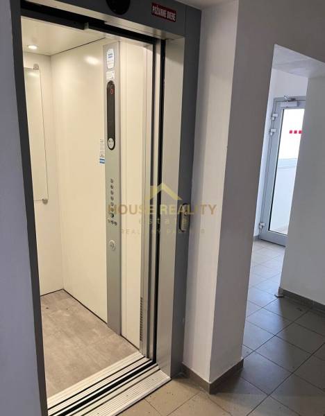 Elevator in a residential building on Dulovo Square in Bratislava - Ružinov.