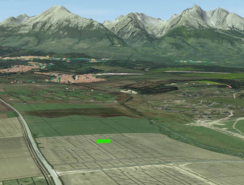 Plots - living in Mlynica with a view of the Tatras, ideal for peaceful living.