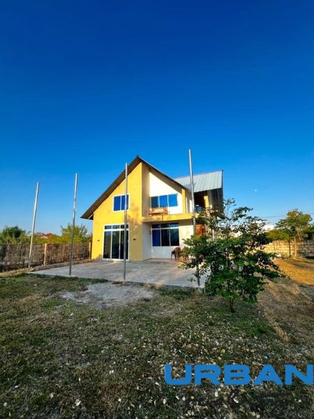 Two-story house with a terrace in Unguja South on Paje street, Commercial plots.