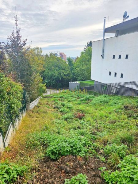 A residential plot on Tupého Street in Bratislava - Nové Mesto with a view.