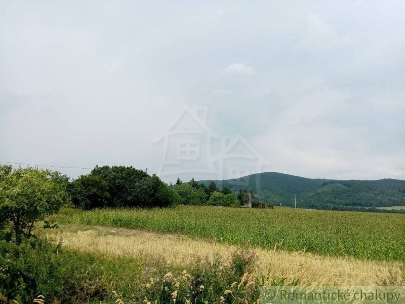 Agricultural and forest land in Smilno with meadows, trees, and hills in the background.