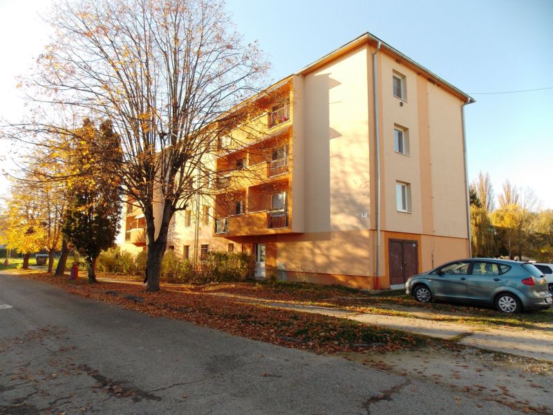 3-bedroom apartment on Školská Street in Čierna nad Tisou, surrounded by autumn nature.